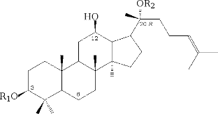 ginsenoside 20 (R) -Rg3