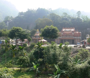 the temple in Alishan